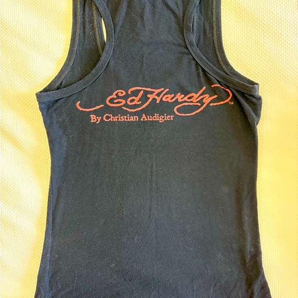 Ed Hardy Geisha Racer Tank - Picture 2 of 3